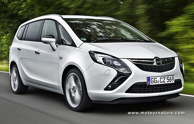 introducing new CNG Zafira with turbocharged engine, range with carbon fiber tanks | MotorNature: green drivers